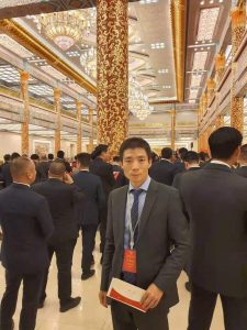 欧博国际总经理张天乐入选中国侨联青年委员，在人民大会堂接受党和国家领导人会见